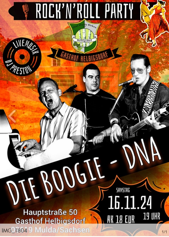 boogie dna helbigsdorf