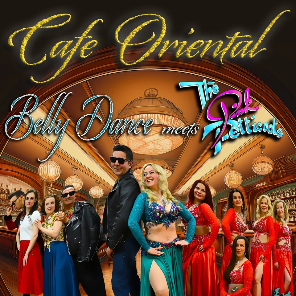 belly dance pink pettycoats